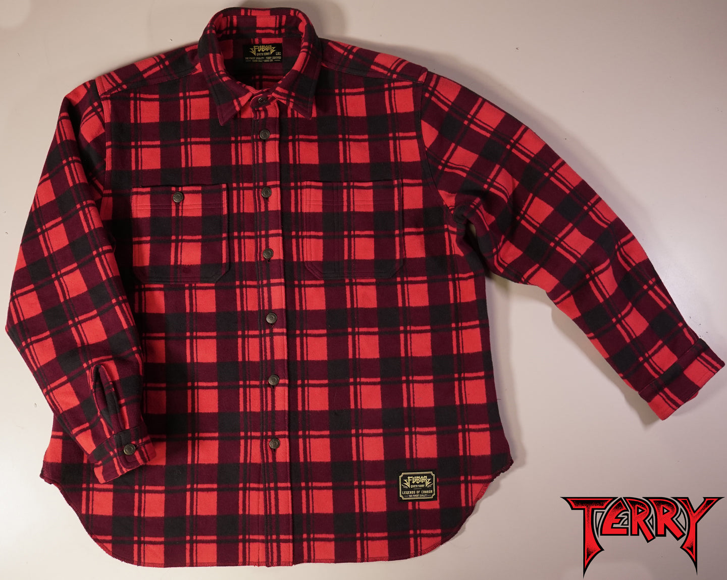 Give'r Terry OG Plaid Mac Flannel Jacket